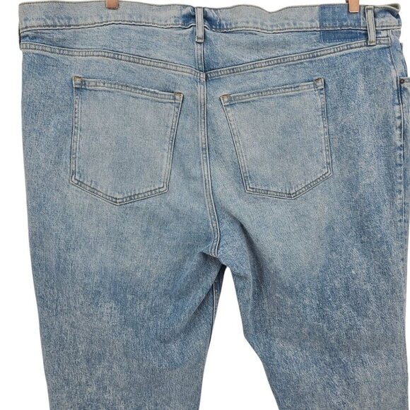 Abercrombie & Fitch Womens Plus Size 24S The 90's Straight Ultra High Rise Jeans - Picture 5 of 13